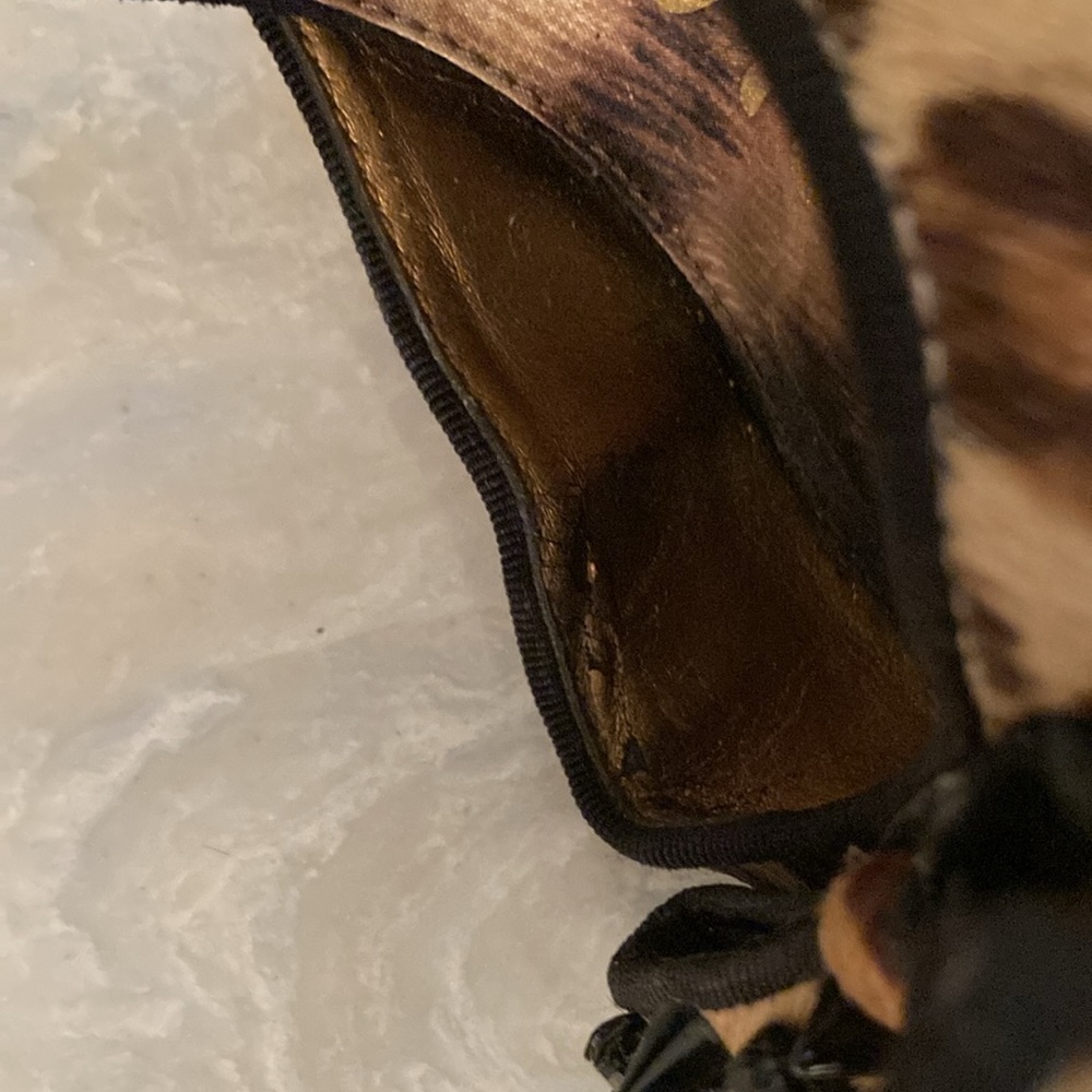 Gently used. Sam Edelman cheetah spike heels - Picture 7 of 9